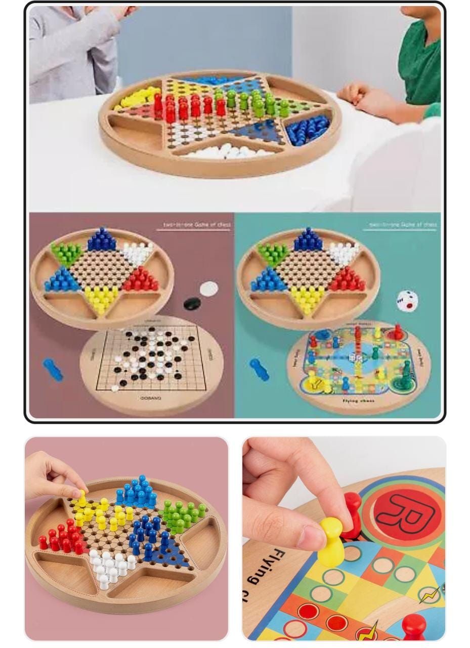 Chinese Checkers 2 in 1