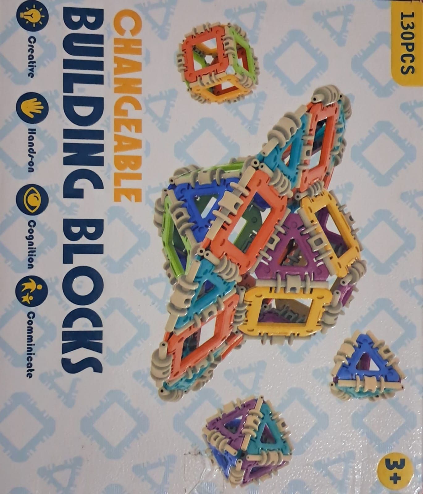 130pcs Changeable Building Blocks